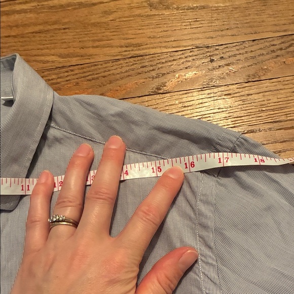 Pal Zileri Light and Dark Blue Dress Shirts - Picture 13 of 17